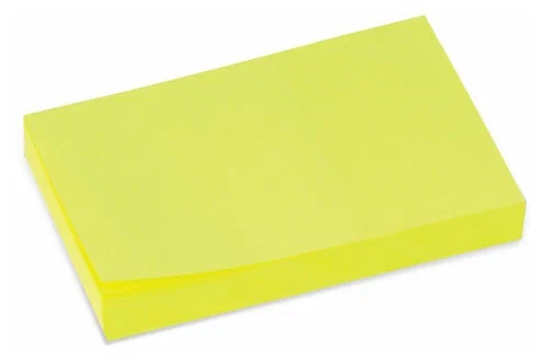 Стикер самоклеящийся пластик закладка 50 лист.НЕОН 76*51мм